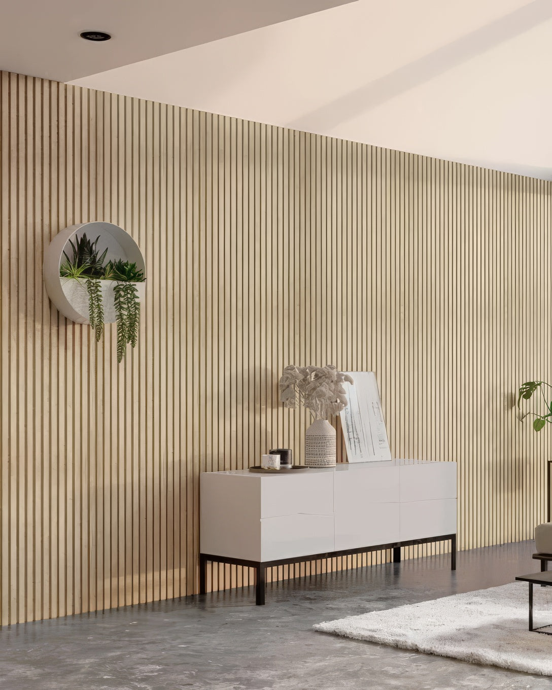 Akustikpaneele aus Echtholzfurnier