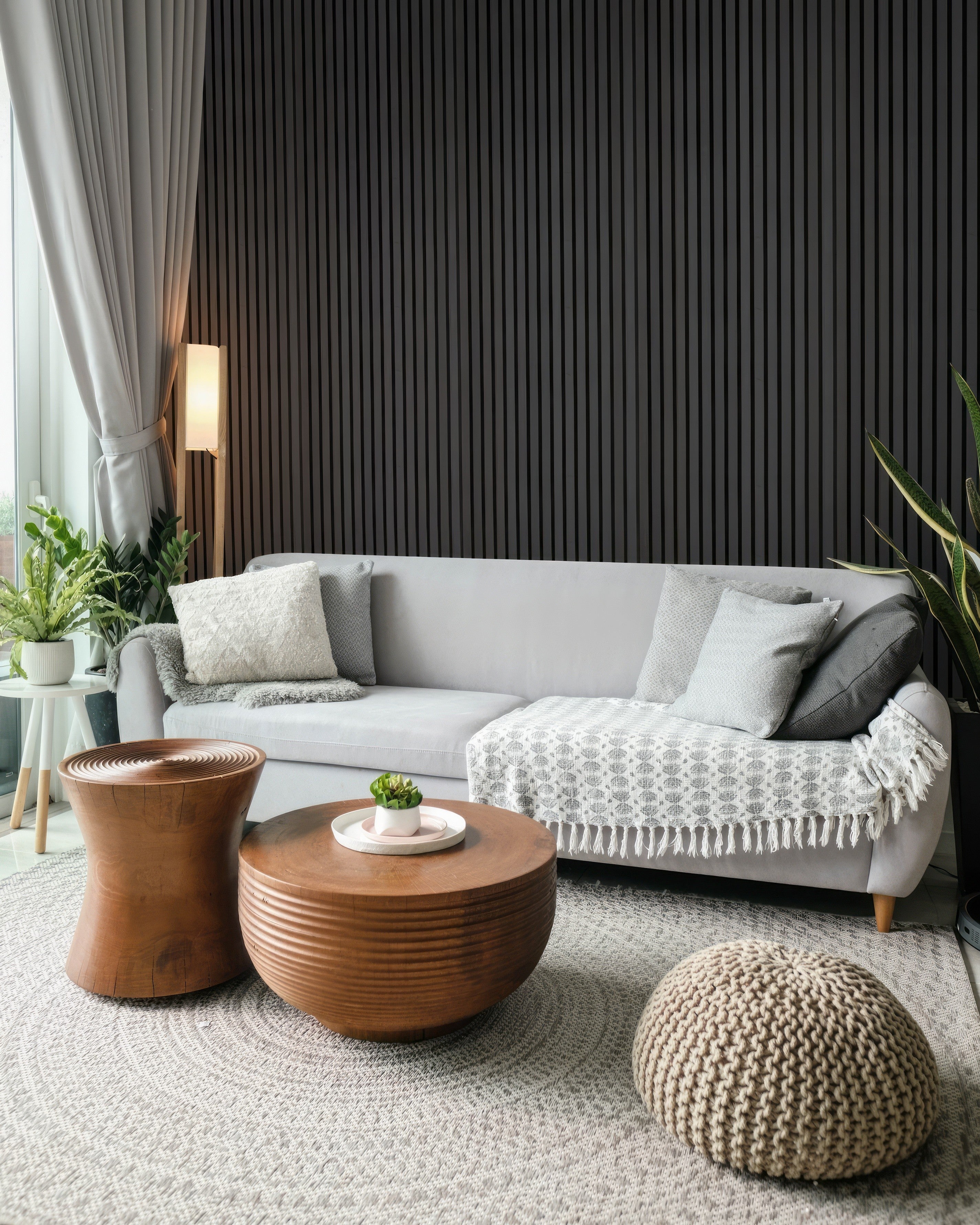 Akustikpaneele aus Echtholzfurnier