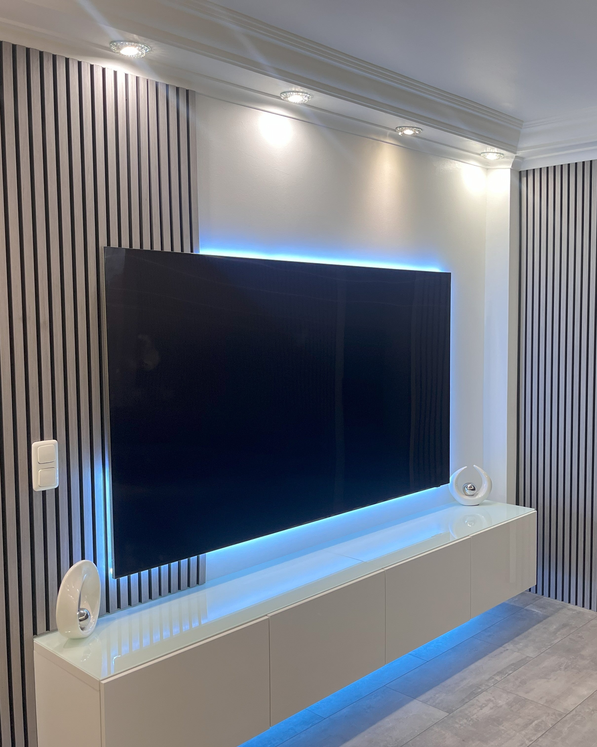 Akustikpaneele aus Echtholzfurnier