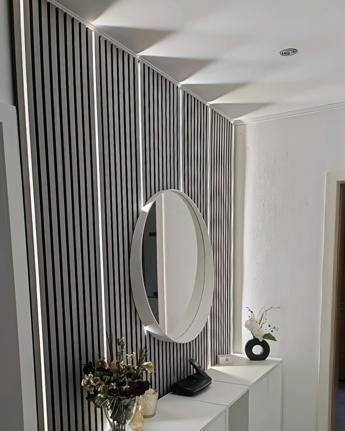 Akustikpaneele aus Echtholzfurnier